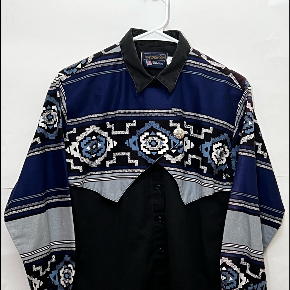 Panhandle slim long sleeve wester shirt Size S